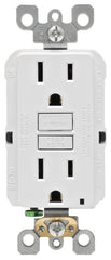 LEVITON Leviton GFNT1-0KW GFCI self-test receptacle 15A (1 Each) R12-GFNT1-0KW