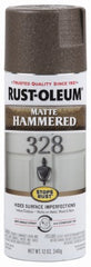 RUST-OLEUM Rust-oleum 314418 Hammered Spray Paint 12 Oz Brown