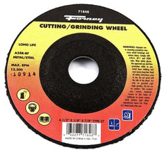 FORNEY Forney Industries Inc 71848 Type 27 Grinding Wheel 4.5in