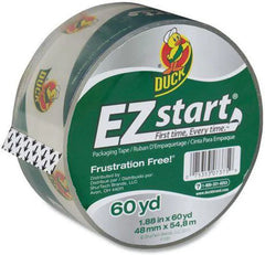 DUCK Duck DUCCS60C EZ Start Premium Packaging Tape 1.88 in x 60 yd 12 Roll