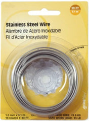 HILLMAN Hillman Fasteners 123114 19GA Stainless Steel Wire 30 Ft