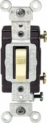 LEVITON Leviton Mfg Co C21-05501-LHI Illuminated Toggle Switch 5pk