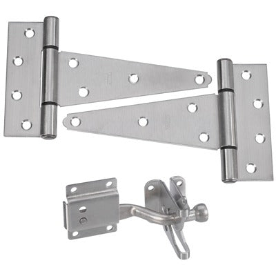 NATIONAL HARDWARE National Mfg N343-434 Stainless Steel Gate Kit
