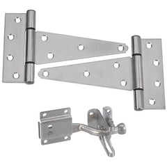 NATIONAL HARDWARE National Mfg N343-434 Stainless Steel Gate Kit