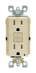 LEVITON Leviton GFTR1-0KI GFCI Outlet ST 15A (1 pk) R91-GFTR1-0KI