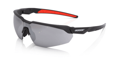 JACKSON SAFETY Jackson Safety 45006 Safety Glasses Smoke Mirror Lens