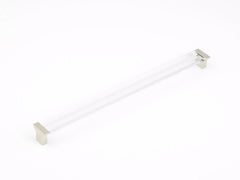 SCHAUB Schaub 318-15-CL Positano Clear Cabinet Pull Satin Nickel