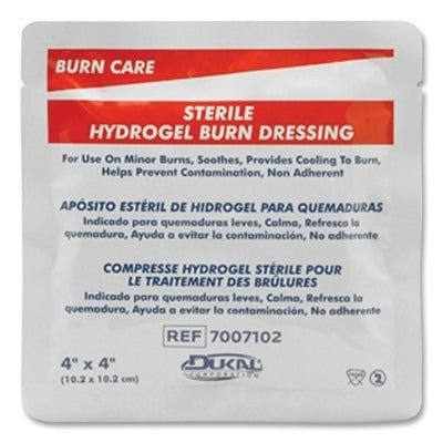 DUKAL Dukal 3060 Hydrogel Burn Dressing 4x4 Sterile