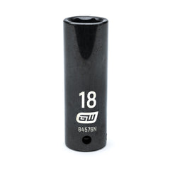 GEARWRENCH Gearwrench 84576N 1/2 in Drive 18mm Impact Socket 6-pt