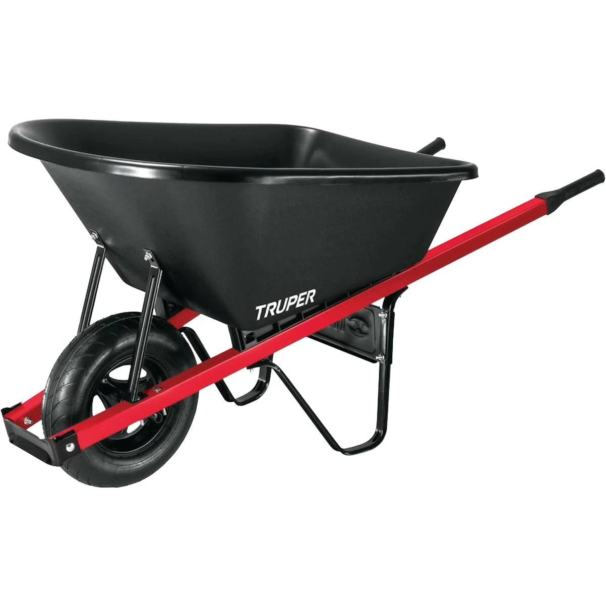 TRUPER Truper TP6 Poly Wheelbarrow 6 cu. ft.