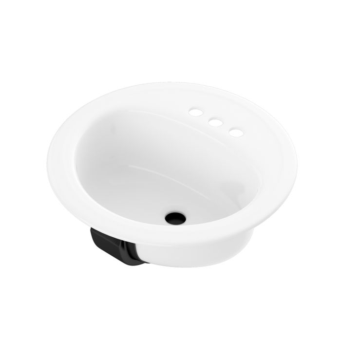 BOOTZ Bootz 021-2435-00 Porcelain-On-Steel Lavatory Sink