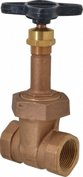 NIBCO Nibco NL0Z00A Gate Valve 1 Inch Threaded Bronze 125 Class