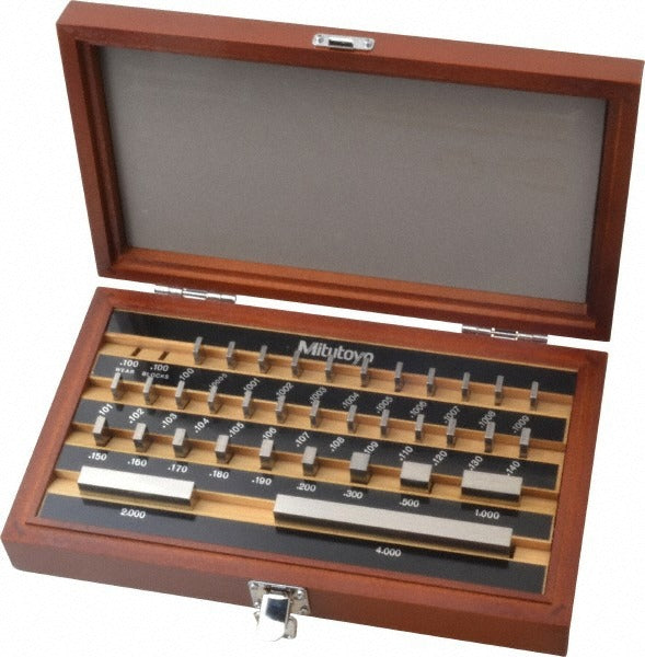 MITUTOYO Mitutoyo 516-914-26 Gage Block Set 35 Pc Steel