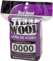 RED DEVIL Red Devil 0320 Super Fine Steel Wool 8 Pack