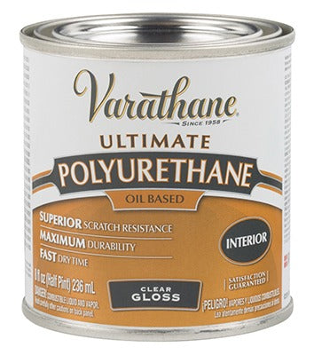 RUST-OLEUM Rust-oleum 9061H Varathane Gloss Polyurethane 0.5 Pint