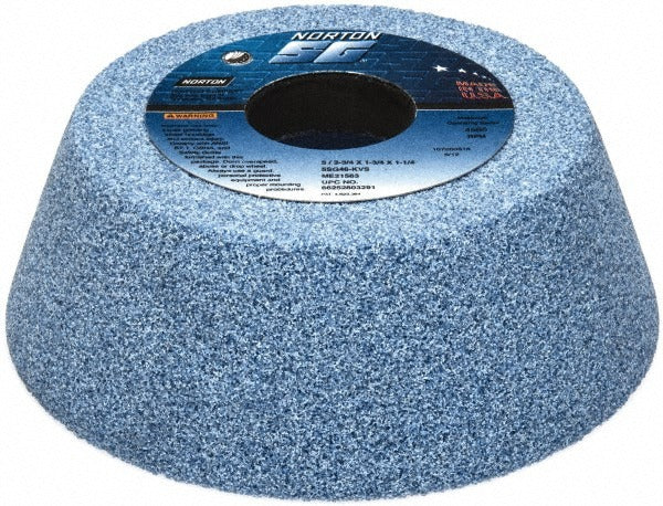 NORTON Norton 66252803291 Type 11 Grinding Wheel 5 in 46 Grit