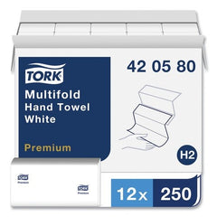 TORK Tork TRK420580 Premium Multifold Hand Towel 250/Pack 12 Pack