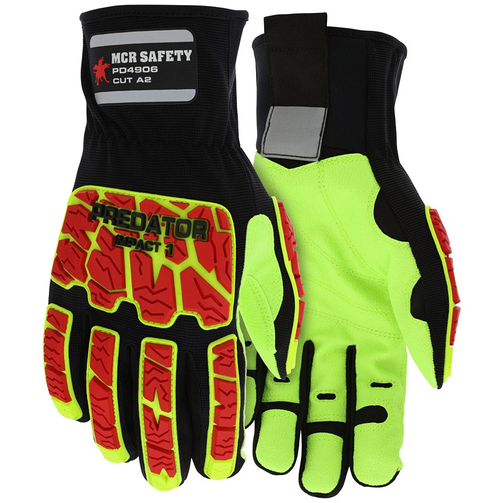 MCR SAFETY Mcr Safety PD4906L Mechanics Gloves Large Ansi A2