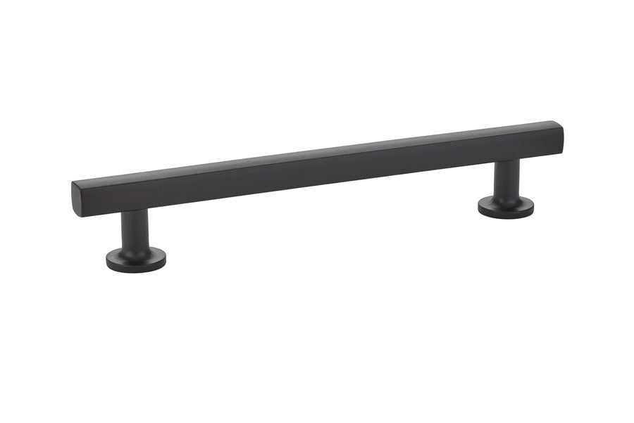 EMTEK Emtek 86455US19 Cabinet Pull 6 in Center Flat Black