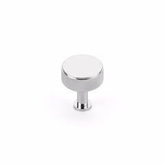 SCHAUB Schaub 5002-26 Knurled Cabinet Knob Polished Chrome