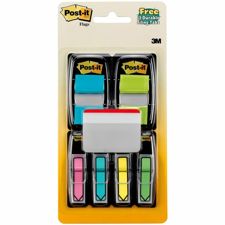 3M 3M MMM680BBBGA4VA Post-it Flags and Arrow Flags Value Pack (208 Pack, 1/2 inches & 1 inches Sizes) 680-BBBGA4VA