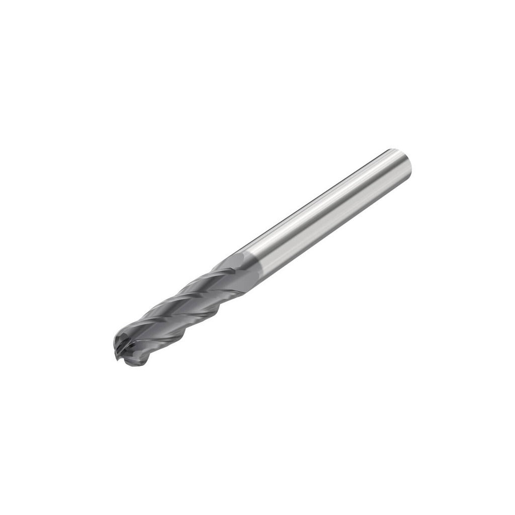SECO TOOLS Seco 10268536 Ball End Mill 1/2 in 4 Flute Solid Carbide