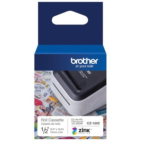 BROTHER Brother BRTCZ1002 Continuous Label Roll 12mm x 5m