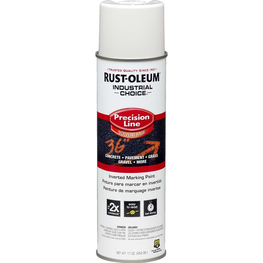 RUST-OLEUM Rust-oleum 203030V White Marking Paint 17 Oz