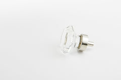 SCHAUB Schaub 71-C-PN Octagonal Stargaze Cabinet Knob Polished Nickel