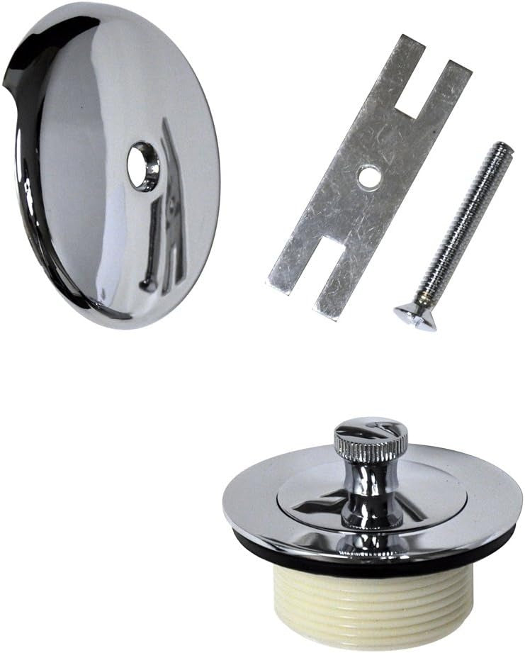 DANCO Danco 88966 Universal Lift and Turn Bath Drain Trim Kit with Overflow Pack of 1