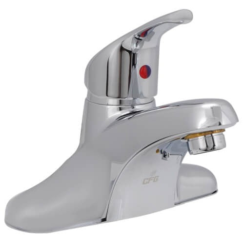 CLEVELAND FAUCET Cleveland Faucet CA40717 Cornerstone Single Handle Bathroom Faucet 4 inches Centerset