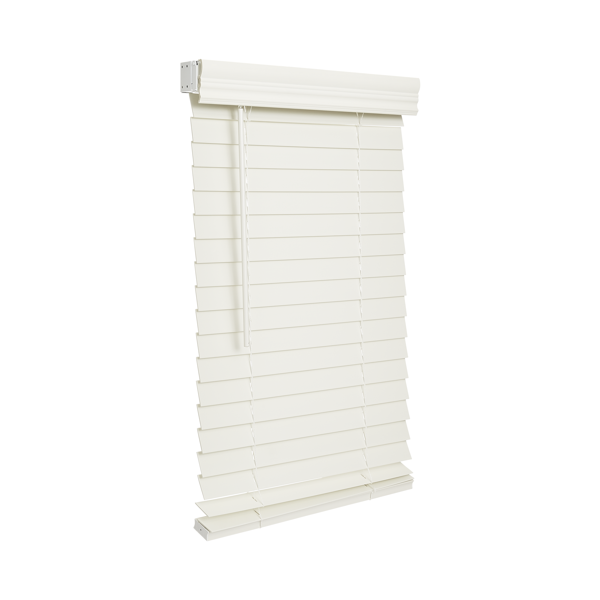 LOTUS & WINDOWARE Lotus & Windoware FCX3072WH 2-inch faux wood cordless blind (30 x 72)