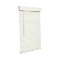 LOTUS & WINDOWARE Lotus & Windoware FCX3072WH 2-inch faux wood cordless blind (30 x 72)