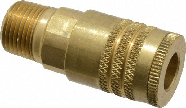 PARKER Parker B52E Male Npt Aro Pneumatic Hose Coupler Brass