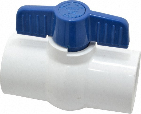 NIBCO Nibco MA0112C 1-1/2 in Pvc Miniature Ball Valve Solvent