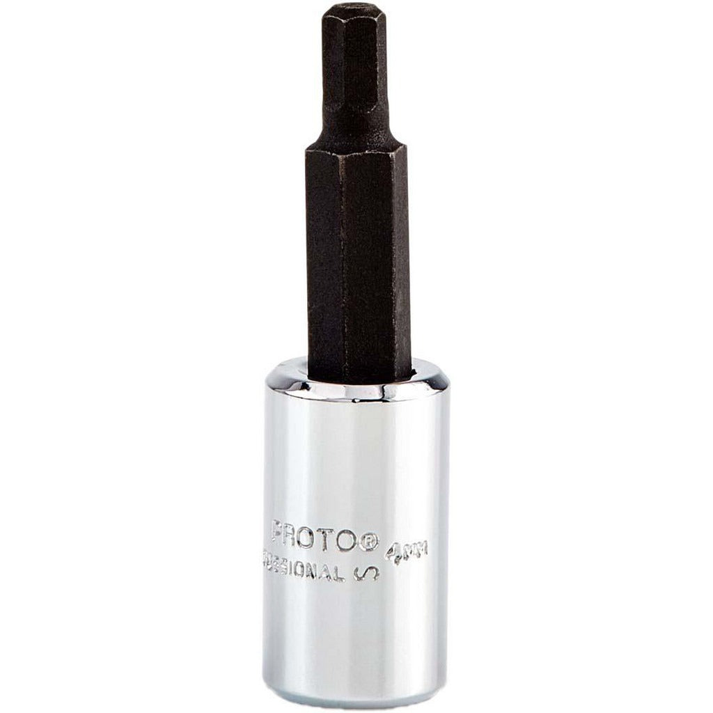 PROTO Proto J4770-4M Hand Hex Bit Socket 1/4 in Drive 4 Mm