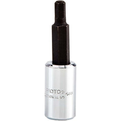PROTO Proto J4770-4M Hand Hex Bit Socket 1/4 in Drive 4 Mm