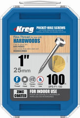 KREG Kreg Tool Company SPS-F1-100 Pocket Hole Screws 100ct