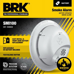 HONEYWELL Ademco Inc. 1046832 Battery Operated Smoke Alarm