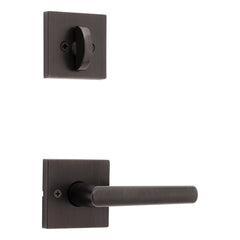 KWIKSET Kwikset 966MILSQT-11P.UNIV Milan Lever Handleset Trim