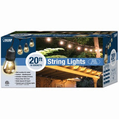FEIT ELECTRIC Feit Electric 72034 Incandescent Outdoor String Light Set