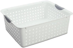 STERILITE Sterilite 16268006 Large White Ultra Basket 6 Pack