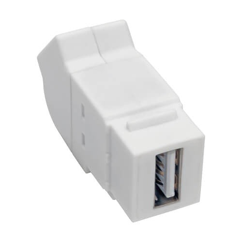TRIPP LITE Tripp Lite U060-000-KPA-WH Usb Angled Keystone Jack
