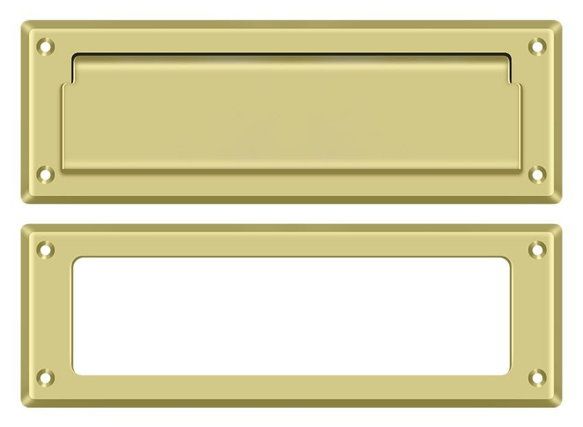 DELTANA Deltana MS626U3 Mail Slot Interior Frame Bright Brass