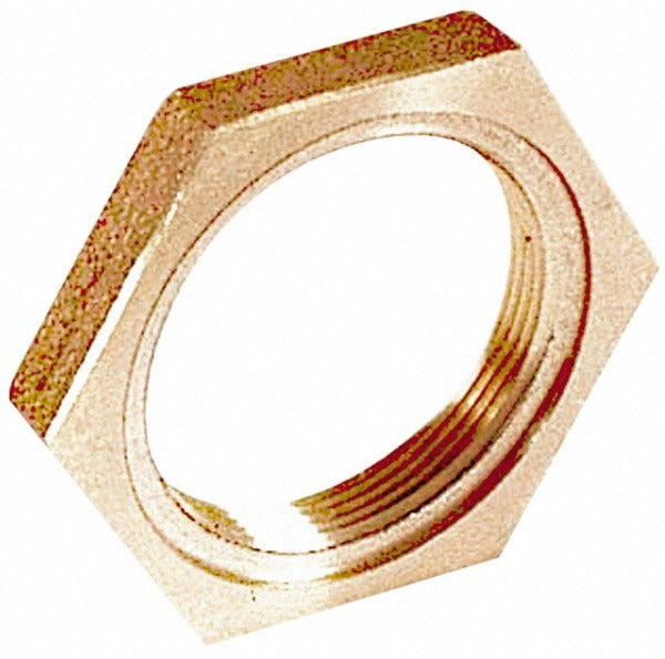 MERIT BRASS Merit Brass X119-20 Brass Pipe Locknut 1-1/4 in Fnpt