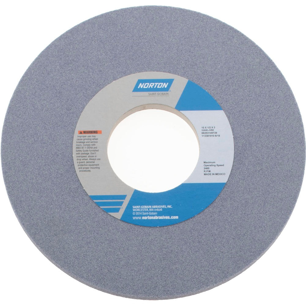NORTON Norton 66253149729 Surface Grinding Wheel 60 Grit 10 in