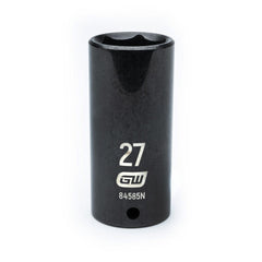 GEARWRENCH Gearwrench 84585N Impact Socket 1/2 in Drive 27mm 6-pt