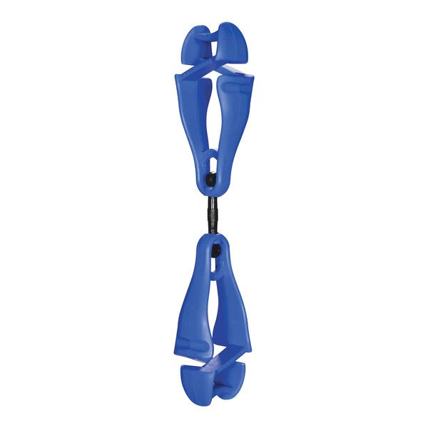 ERGODYNE Ergodyne 19417 Swivel Glove Clip Holder Dual Clips Blue
