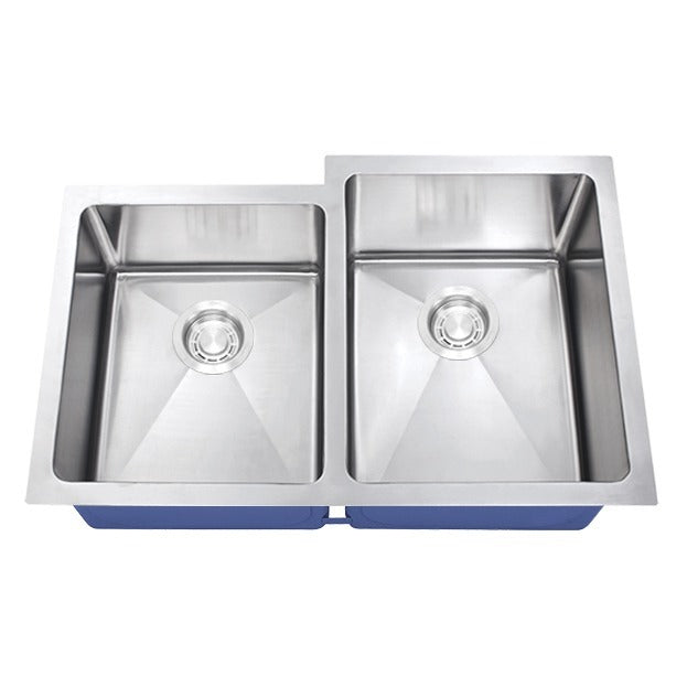DAKOTA Dakota Plumbing Products DSM-4060-1 40/60 Undermount Kitchen Sink