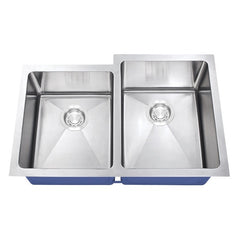DAKOTA Dakota Plumbing Products DSM-4060-1 40/60 Undermount Kitchen Sink